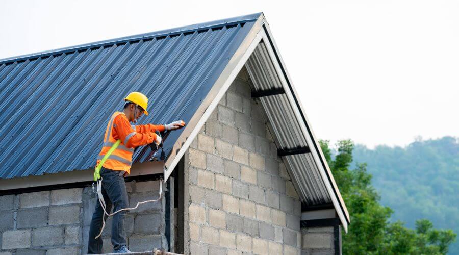 Professional gutter cleaning in Bensalem, PA